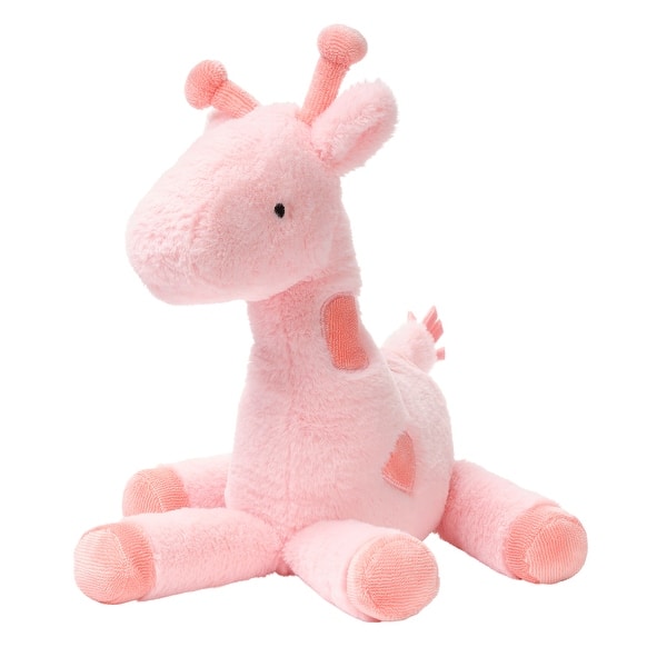 slide 2 of 6, Lambs & Ivy Snuggle Jungle Pink Giraffe Plush Stuffed Animal Toy - Snuggles