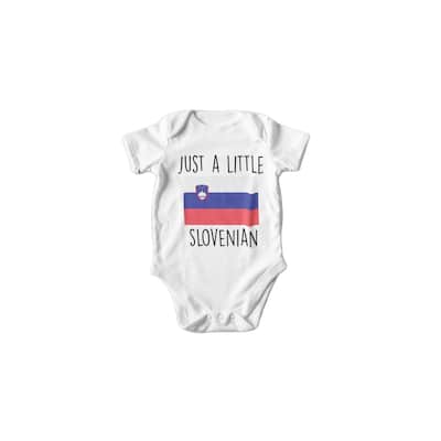 Slovenia - Baby Boy Girl Clothes Infant Bodysuit Funny Cute Newborn