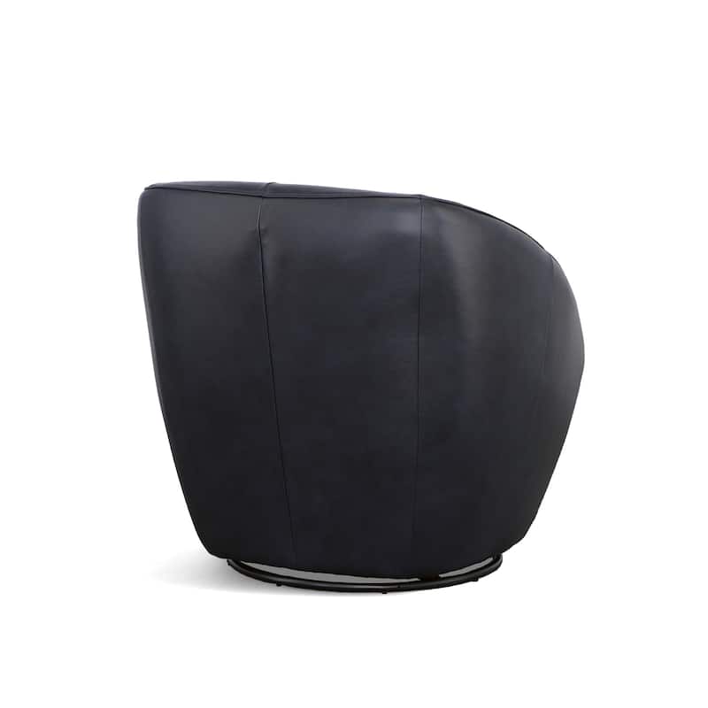 Wade Leather Swivel Chair by Flexsteel