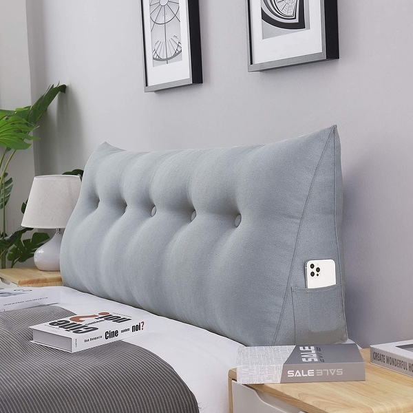 pillow to sit up in bed to read