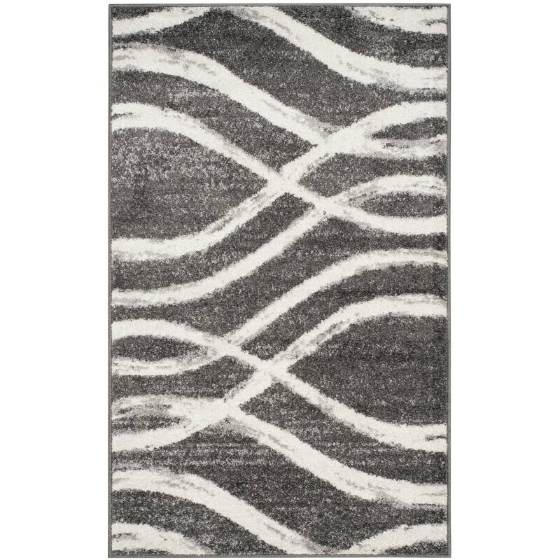 SAFAVIEH Adirondack Lelia Modern Abstract Distressed Rug
