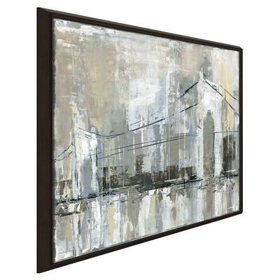 "Midtown Bridge I" by Carol Robinson Print on Floating Canvas