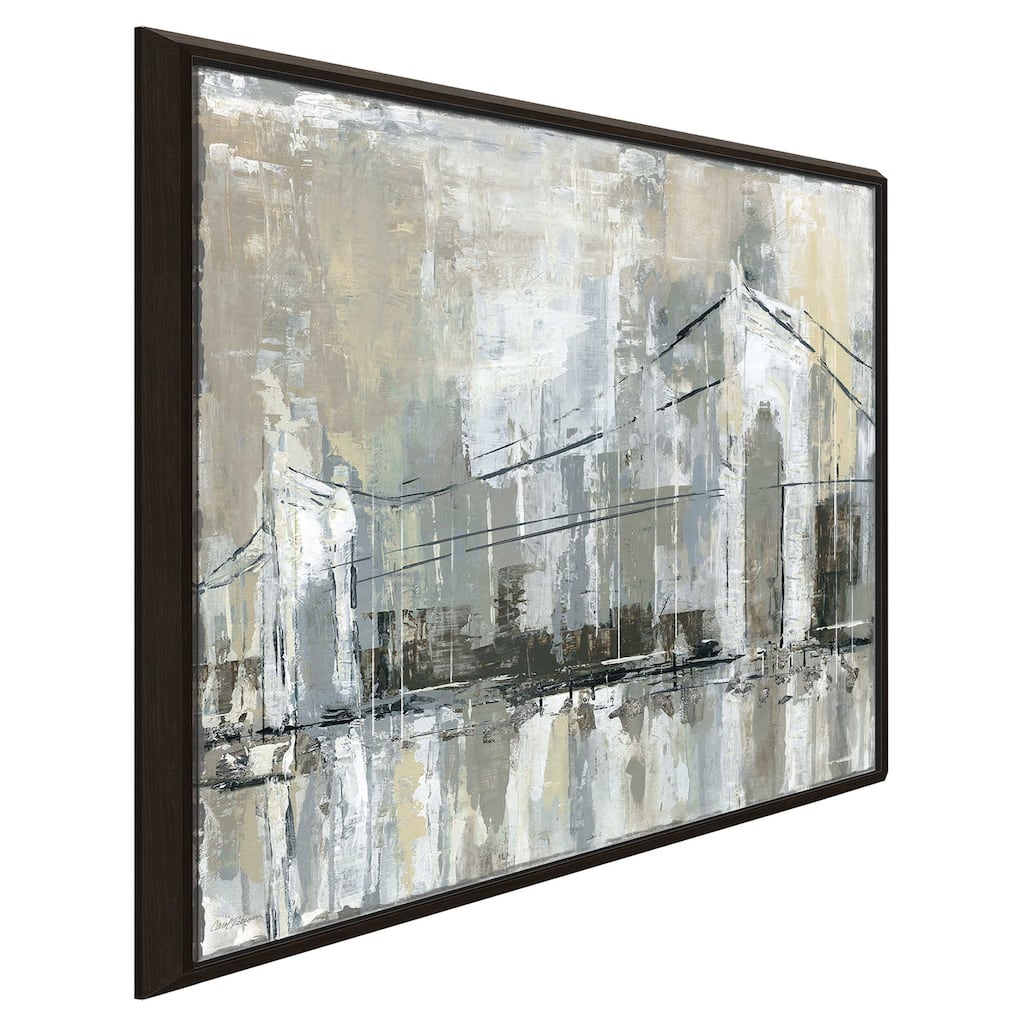 "Midtown Bridge I" by Carol Robinson Print on Floating Canvas