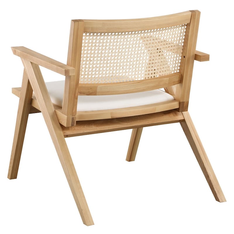 SAFAVIEH Home Krystine Rattan Accent Chair - 30"W x 32"D x 32"H
