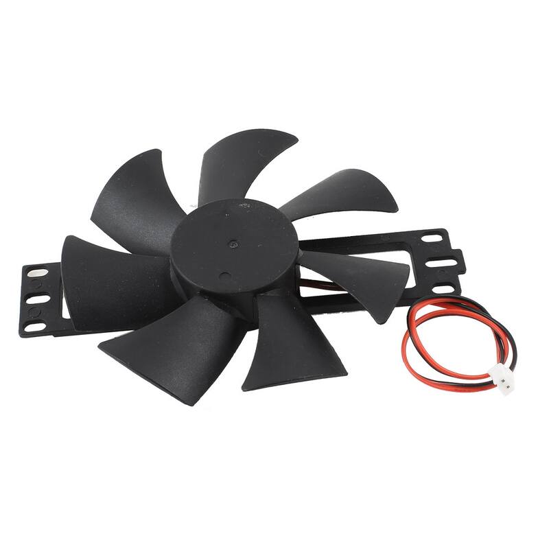 Repair Part DC 18V Plastic Cooling Fan for Induction Cooker - Black