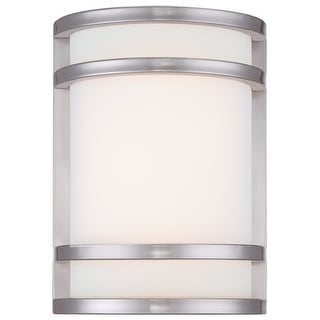 The Great Outdoors Bay View Single Light 9-1/2" Height LED Outdoor