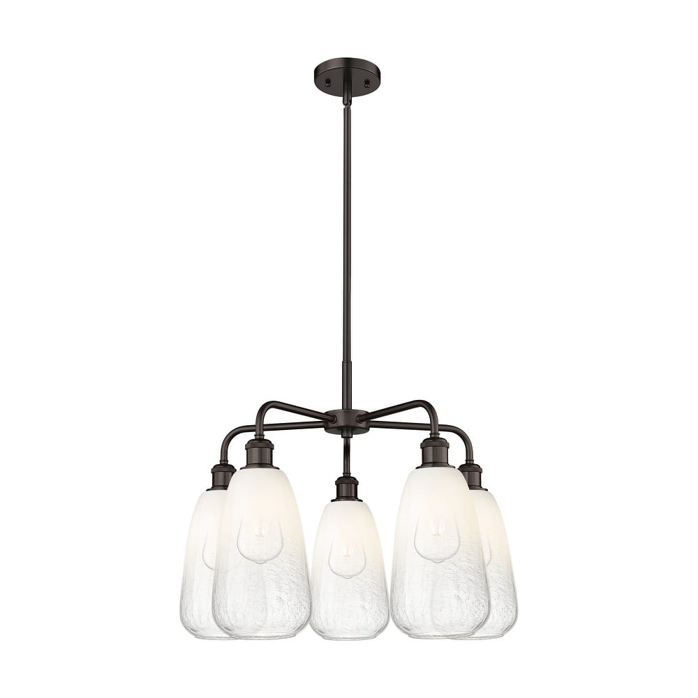 Innovations Lighting Endless Possibilities Ballston - Brookhaven Almond - 5 Light 25" Stem Hung Chandelier