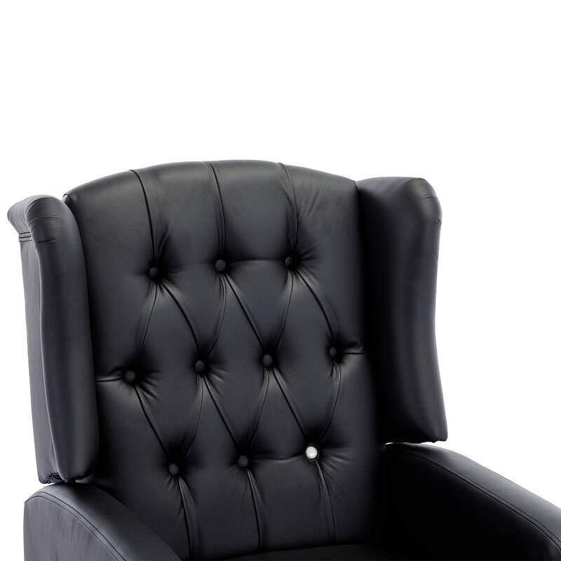 PU Leather Upholstered Recliner Chair