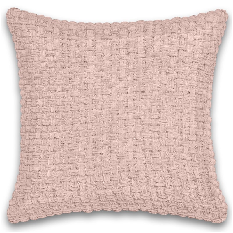 Fabstyles Chenille Basketweave Polyfill Cushion