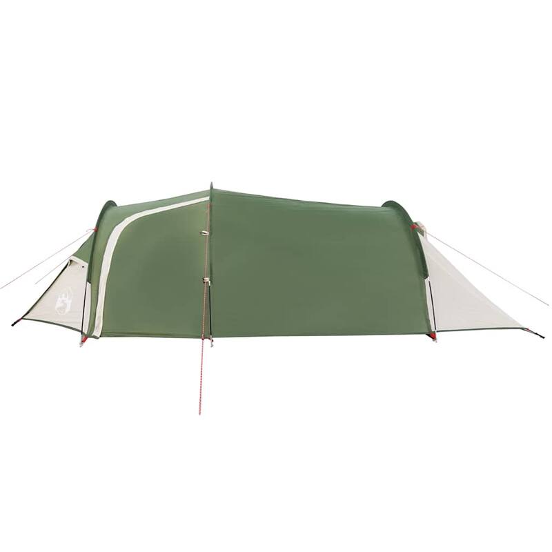 vidaXL Camping Tent Tunnel 3-Person Green Waterproof - 78.7 x 65.4 x 42.5