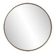 preview thumbnail 5 of 15, Allan Andrews Round Contemporary Wall Mirror with Vintage Matte Finish - 47"D