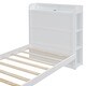 preview thumbnail 48 of 63, Platform bed with LED lights and USB port