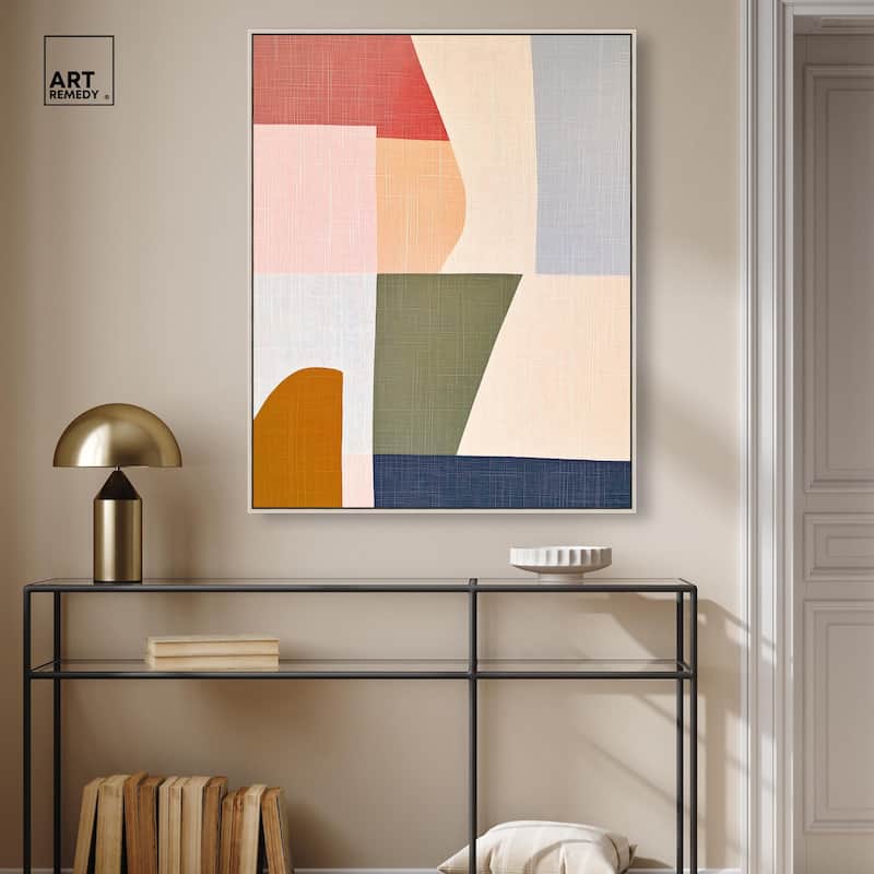 Planar Patchwork I Canvas by Art Remedy