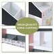 preview thumbnail 21 of 20, Children's Multi-Functional House Bookcase Toy Storage Bin Floor Cabinet with Blackboard