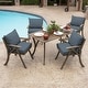 preview thumbnail 30 of 46, ARDEN Olefin Outdoor 21 x 21 in. Dining Chair Cushion Set