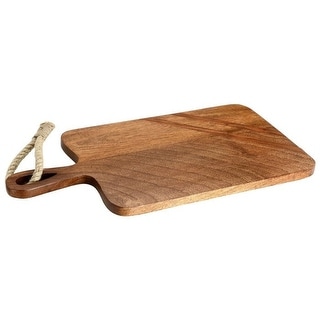 Mascot Hardware Paddle Shaped Wooden Cutting Board With Tied Rope - On ...