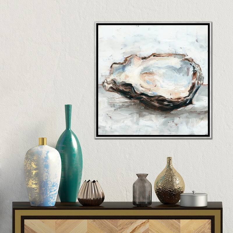 iCanvas "Oyster Study II" by Ethan Harper Framed