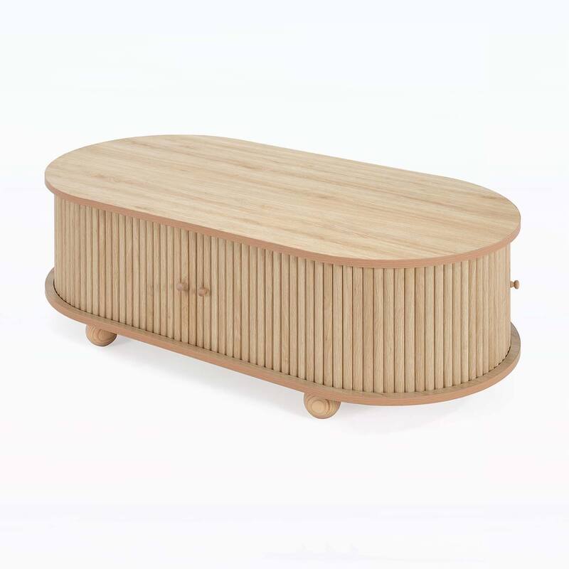 Storage Side Table with Rustic Elegance and Smart Storage Solutions