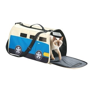 Shop Happy Camper Pet Carrier Cute Rv Shaped Small Dog Or Cat