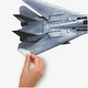 preview thumbnail 4 of 5, Top Gun Peel and Stick Wall Decals by RoomMates