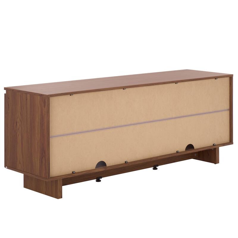 SAFAVIEH Home Quaid 4-Door Sideboard - 62"W x 18"D x 25"H