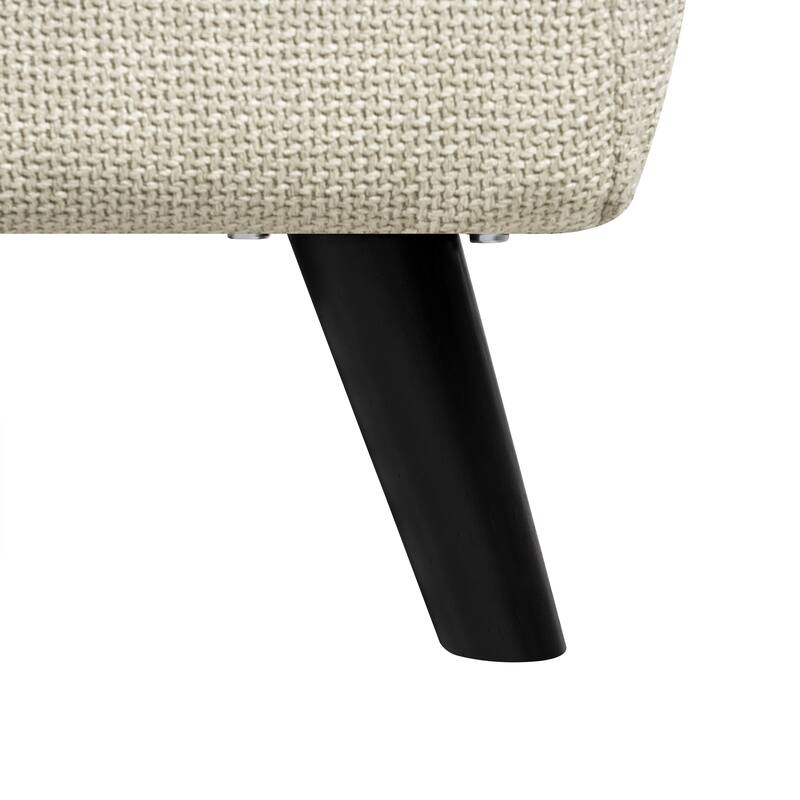 Foldable Chaise Lounge Convertible Chair Bed with Footrest