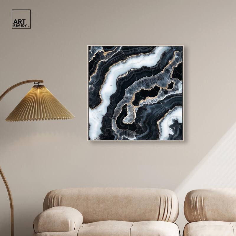 Aureate Ash Canvas by Art Remedy