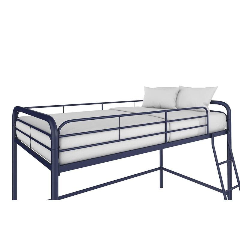 Taylor & Olive Discovery Metal Twin Loft Bed