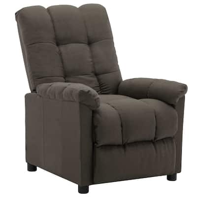 vidaXL Recliner Taupe Fabric - 29.1" x 38.9" x 40.1"