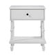 preview thumbnail 14 of 20, Walker Edison Easy Assembly Solid Wood 1-Drawer Nightstand