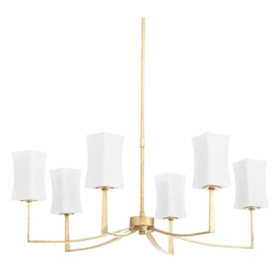 Quorum International 681-6 Wallinger 6 Light 33" Wide Chandelier