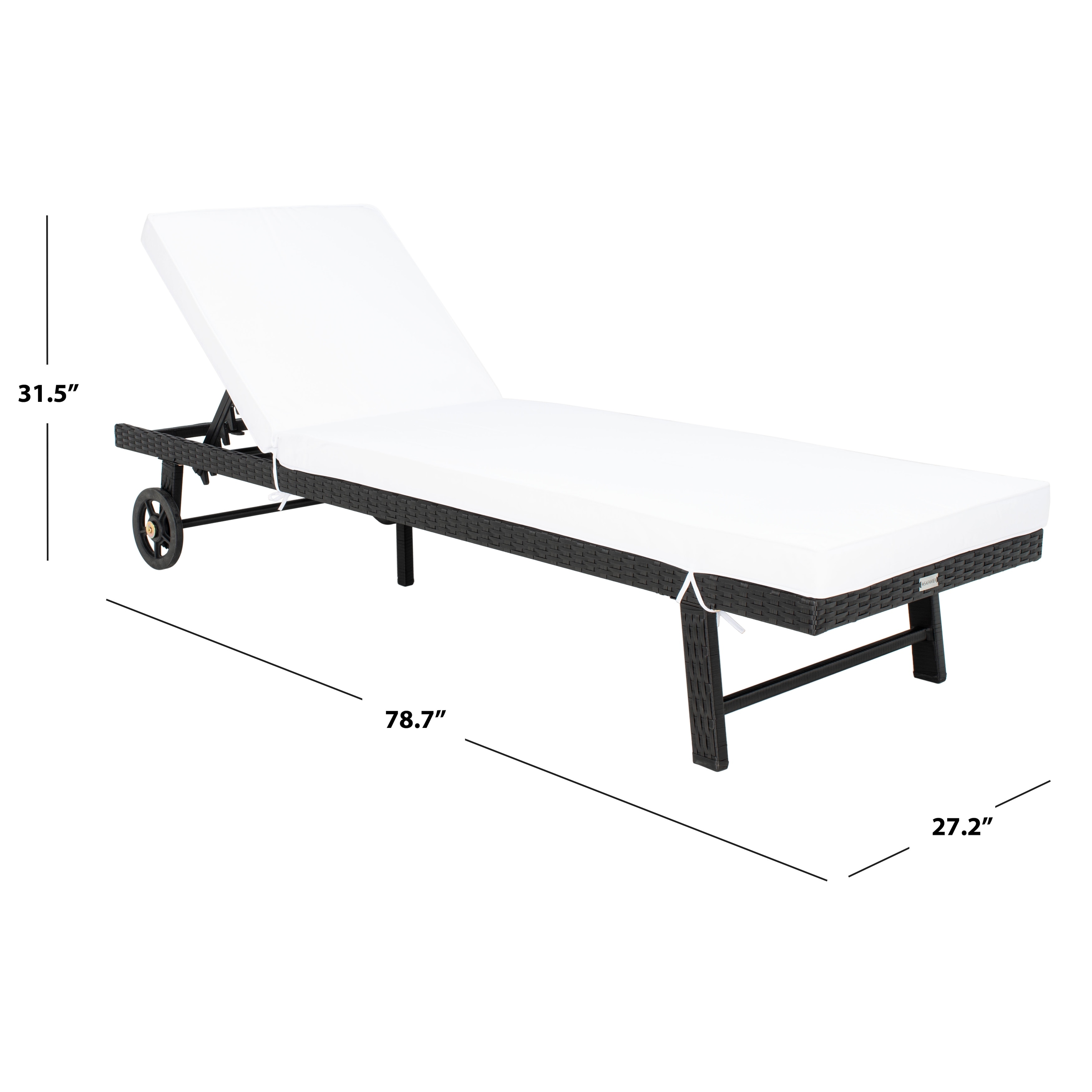 SAFAVIEH Joella Outdoor Chaise Lounge Chair Bed Bath & Beyond 32783283