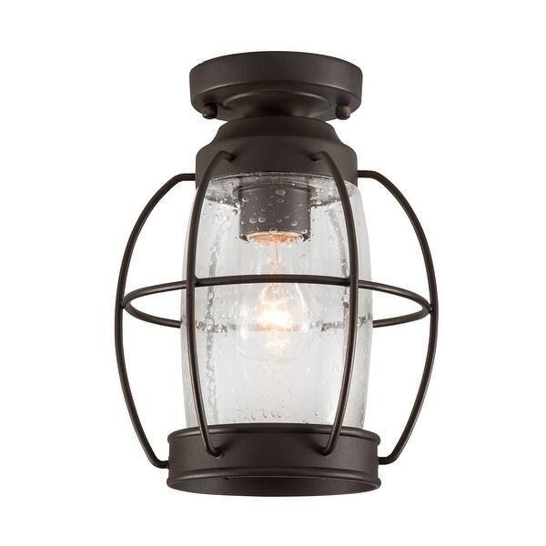 Shop Park Harbor Phel2904 West Rock 8 Wide Single Light Flush