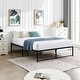 preview thumbnail 4 of 7, Javlergo 14-Inch Queen Size Metal Platform Bed Frame, No Box Spring Needed