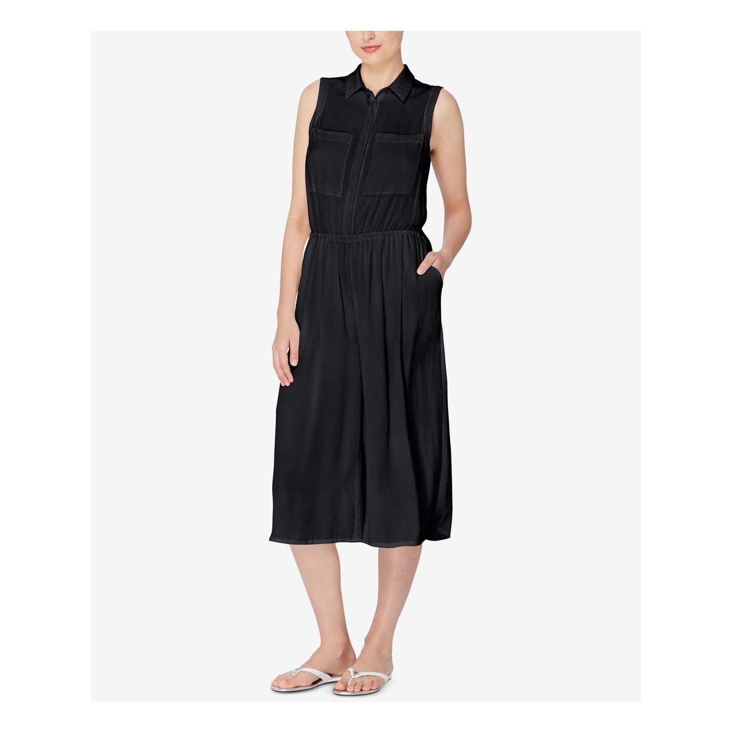 women's button up jumpsuit