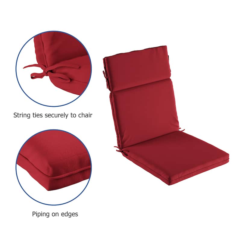 Hastings Home High Back Patio Chair Cushion