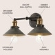 preview thumbnail 53 of 176, JONATHAN Y Florence Metal Shade Sconce