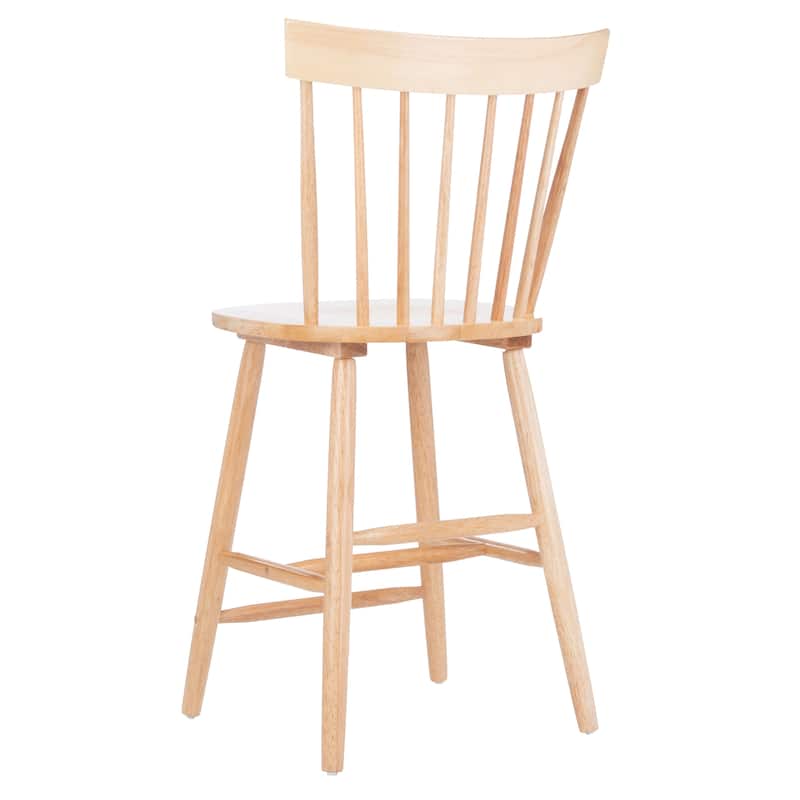 SAFAVIEH Providence 24-inch Spindle Farmhouse Counter Stools (Set of 2). - 20" W x 21" D x 39" H