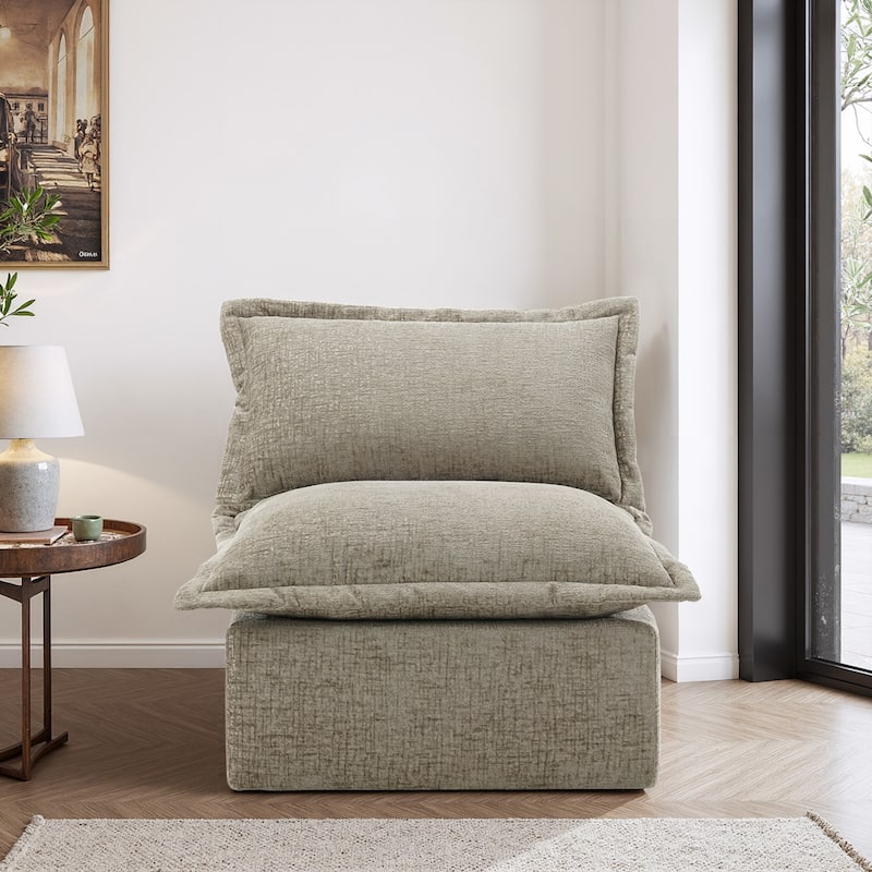 Comfy Cloud Couch Plush Modular Sectional Sofa For Living Room