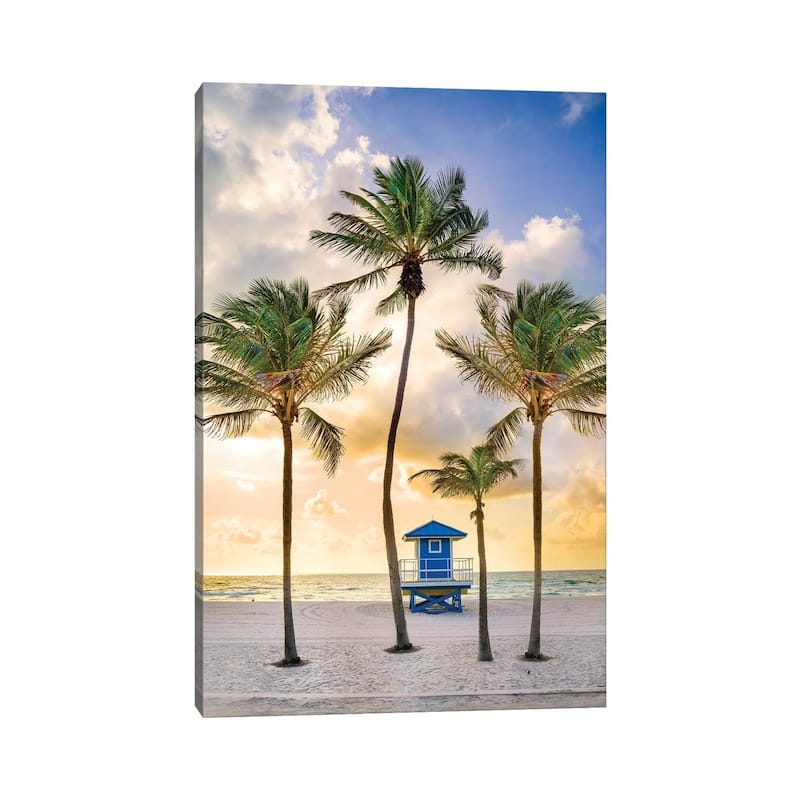 iCanvas "Florida Beach Sunrise" by Susanne Kremer Canvas Print