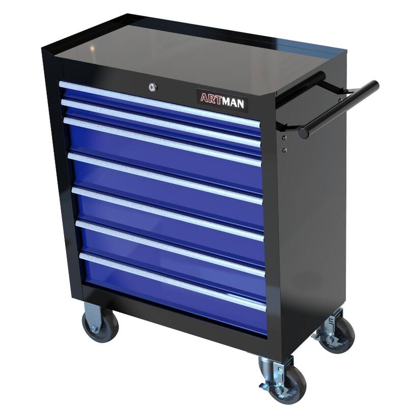 7-Drawers Multifunctional Tool Cart with Wheels