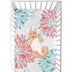 preview thumbnail 4 of 4, Sweet Jojo Designs Fitted Crib Sheet for the Emma Collection