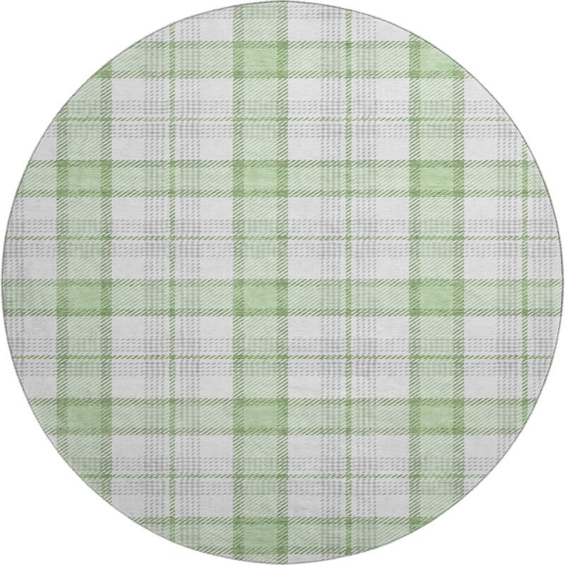Premium Washable Super Soft Plaid Mayfield Rug