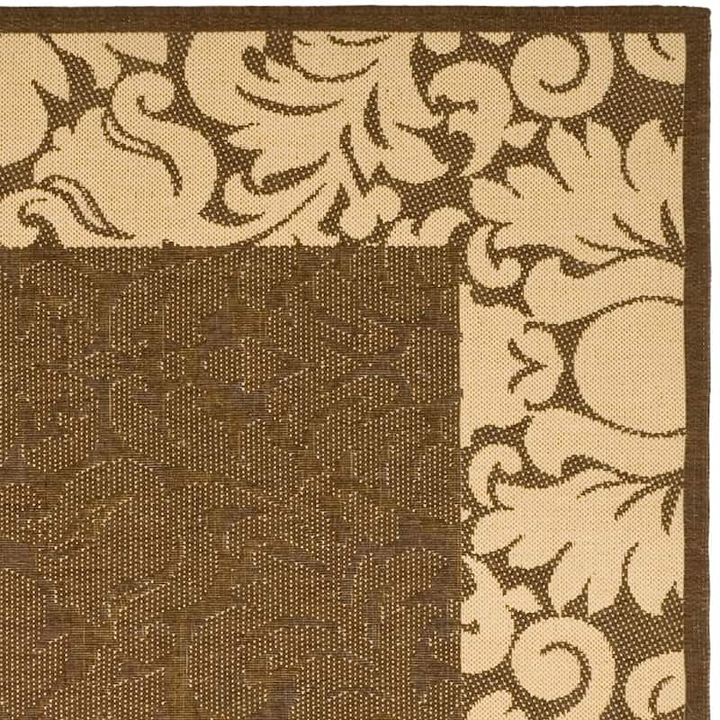 SAFAVIEH Courtyard Peggie Indoor/ Outdoor Patio Backyard Rug