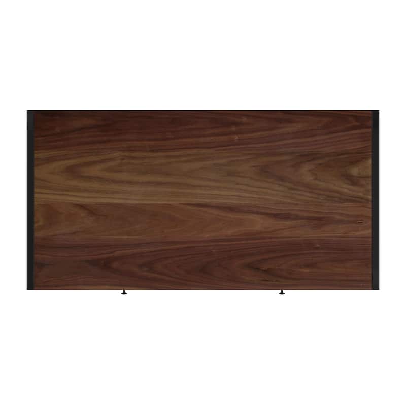 Drake 2-Drawer Walnut Writing Desk