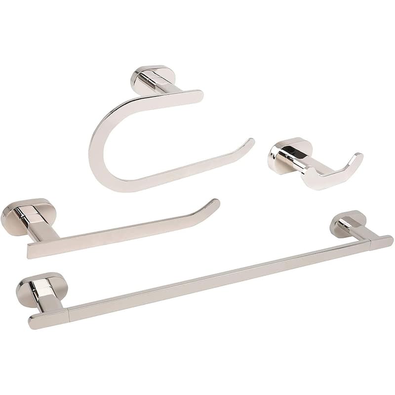 Dyconn Faucet Moscow Series Bathroom Accessory Set Polished Nickel - 18" Nickel