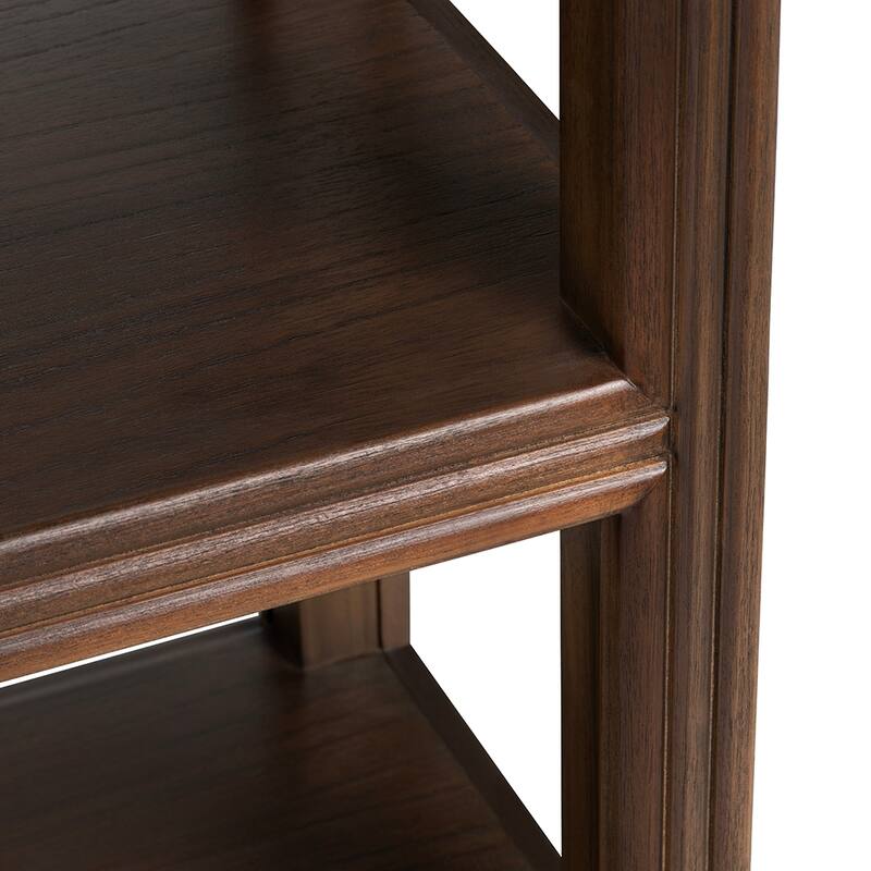 58 in. Brown Solid Wood Accent_Console_Sofa Table