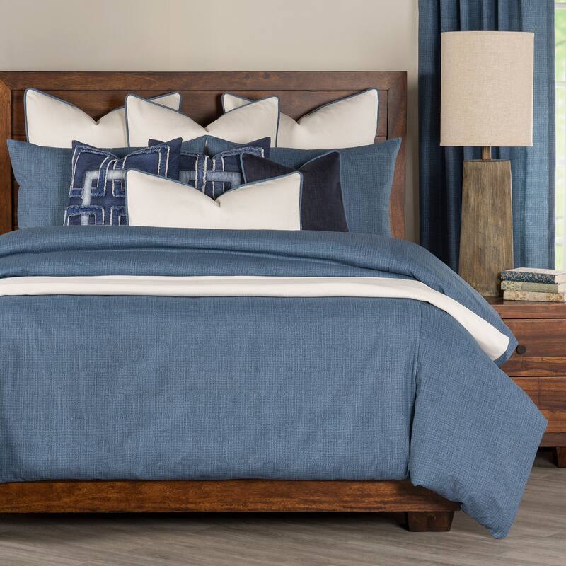 Overall Denim-Style Duvet & Insert Set