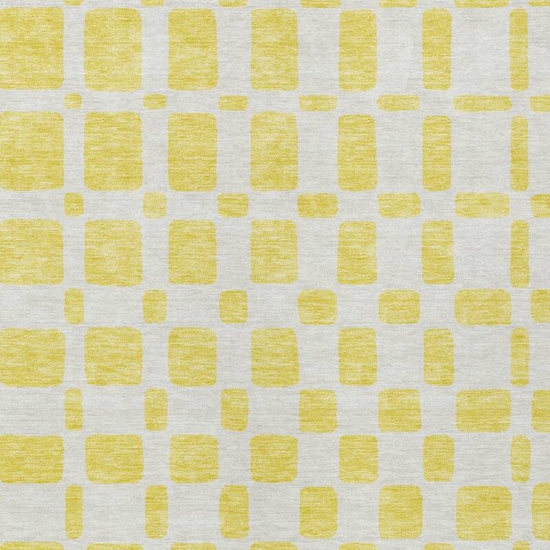 HomeRoots Geometric Transitional Rectangle Outdoor Rug