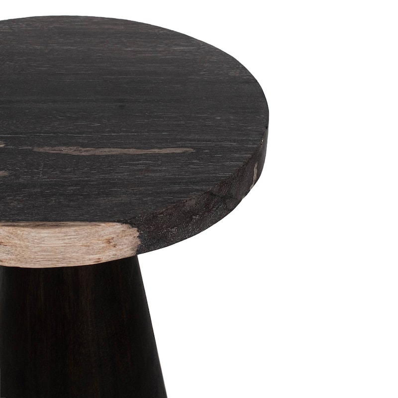 Kayu Petrified Wood Pedestal Table by East at Main